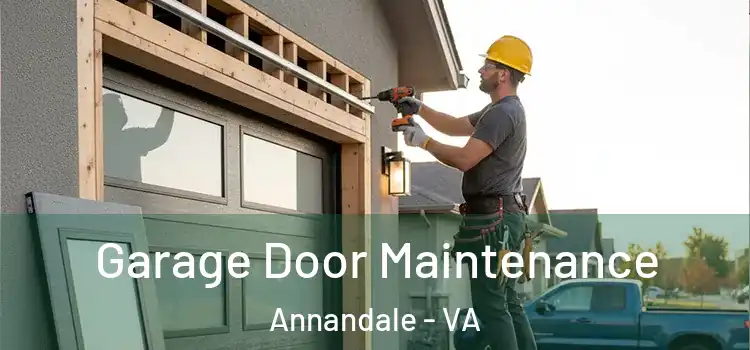 Garage Door Maintenance Annandale - VA