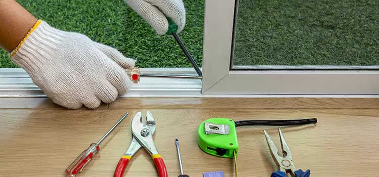 Sliding Door Track Replacement in Annandale, VA